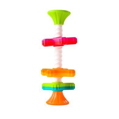 Пірамідка-спінер Fat Brain Toys MiniSpinny тактильна (FA134-1) dt_9447 фото