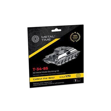 Коллекционная модель-конструктор Metal Time Танк T-34/85 (MT071) dt_94830 фото