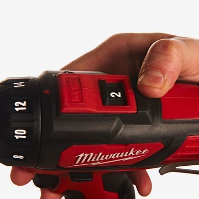 Дриль-шурупокрут акумуляторний MILWAUKEE, M12 BDD-152С 4933451460 фото