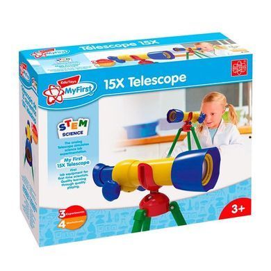 Дитячий телескоп Edu-Toys зі збільшенням у 15 разів (JS005) dt_2697 фото