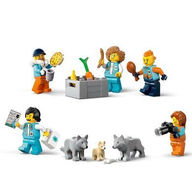Конструктор LEGO City Арктический исследовательский грузовик с научной лабораторией 1064 детали (60471)