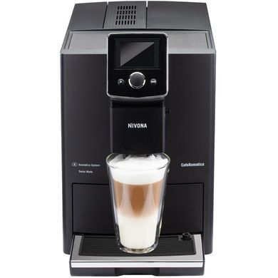 Nivona Кавамашина автоматична CafeRomatica NICR 820, 1465 Вт., резервуар для води 1.8 л., 15 Бар., механ., сірий. (351153) NICR820 фото