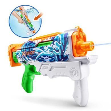 Водний бластер X-Shot Fast Fill Skins Hyperload Waves (11854A) dt_29532 фото