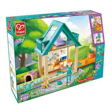 Ігровий набір Hape Ветеринарна клініка (E3408) dt_12300 фото