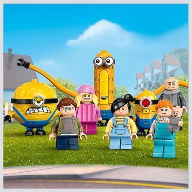 Конструктор LEGO Despicable Me 4 Семейное поместье Гру и миньйонов 868 деталей (75583)