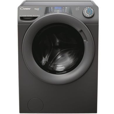 Candy Пральна машина фронтальна, 7кг, 1400, A+++, 45см, дисплей, пара, інвертор, cріблястий (375239) RP4476BWMRR/1-S фото