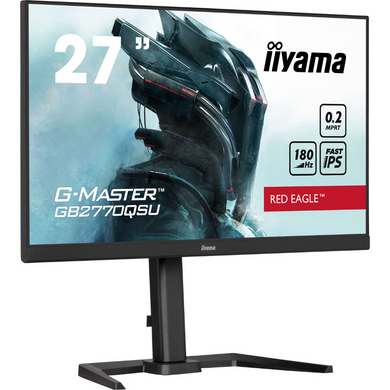 27 "16: 9 IPS RK Game Monitor, 2560x1440, 0,2 мс (MPRT), 180 Гц, адаптивная синхронизация, 1xhdmi 1.4/1xdp 1. IIYAMA GB2770QSU-B6 3726843 фото