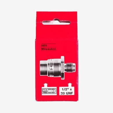 Адаптер для патрона перфораторов SDS-PLUS MILWAUKEE, FIXTEC - 1/2'' X 20 UNF 2 4932399154 фото