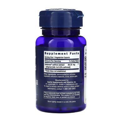Шафран Оптимизированный Life Extension Optimized Saffron 60 капсул