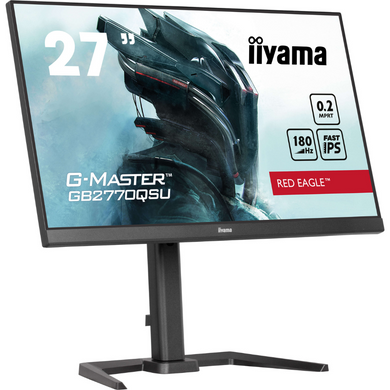 27 "16: 9 IPS RK Game Monitor, 2560x1440, 0,2 мс (MPRT), 180 Гц, адаптивная синхронизация, 1xhdmi 1.4/1xdp 1. IIYAMA GB2770QSU-B6 3726843 фото