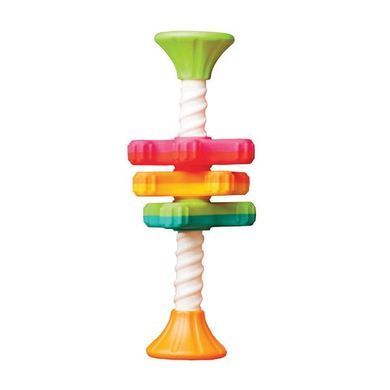 Пірамідка-спінер Fat Brain Toys MiniSpinny тактильна (FA134-1) dt_9447 фото