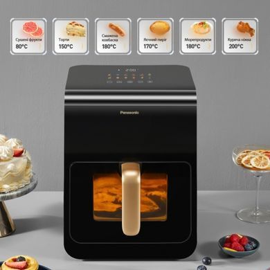 Panasonic Мультипіч 1450Вт, чаша-6л, сенсорне управл., 11 авто. программ, пластик, чорно-синій (384196) NF-CC600ATS фото