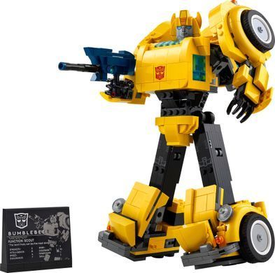 Конструктор LEGO Icons Трансформери. Бамблбі (391628)