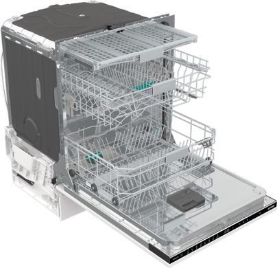 Gorenje Посудомийна машина вбудовувана, 16компл., A+++, 60см, інвертор,Wi-Fi, сенсорн.упр, 3 кошики, білий (369600) GV673C60 фото