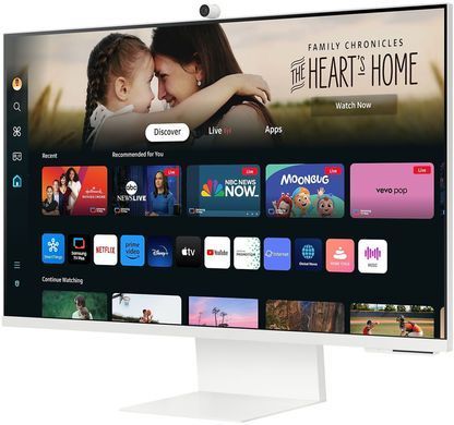 Монітор Samsung 31.5"Smart M8 S32BM801 HDMI, USB, Bluetooth, MM, Cam, VA, 3840x2160, 4ms (381846) LS32DM801UIXUA фото