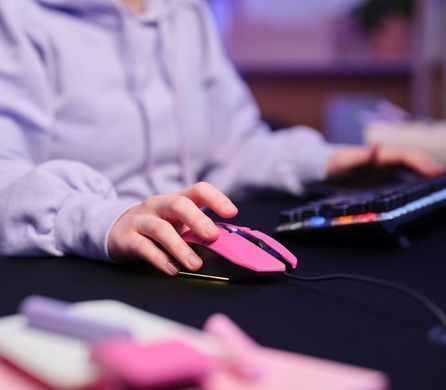 Trust Мышь GXT 109 FELOX RGB Pink 25068_TRUST фото