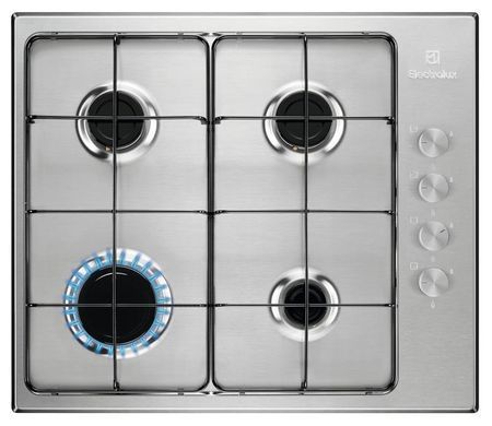 Electrolux Варочная поверхность газовая, 60см, нерж KGS6404SX фото