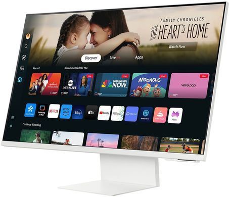 Монітор Samsung 31.5"Smart M8 S32BM801 HDMI, USB, Bluetooth, MM, Cam, VA, 3840x2160, 4ms (381846) LS32DM801UIXUA фото