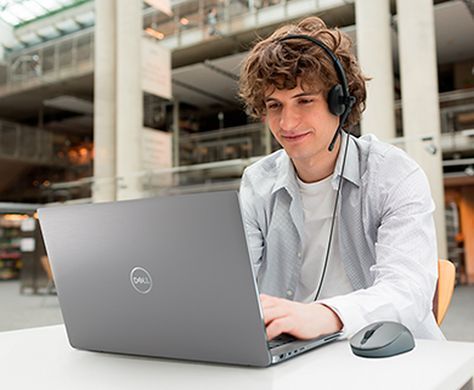Навушники Dell Stereo Headset WH1022 (387788) 520-AAVV фото