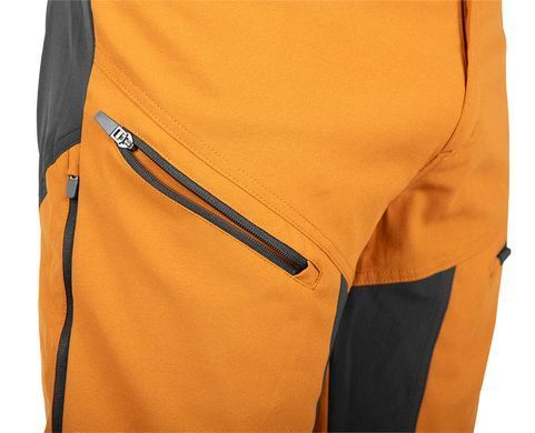 Штани робочі NEO Tools 81-292 OUTDOOR, 4-way stretch, гірчично-сірі, поліестер, вентиляція, кармани на змійці M