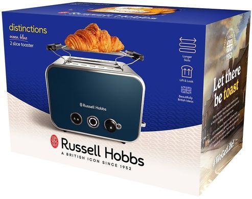 Тостер Russell Hobbs 26431-56 Distinctions 2-Slice, синий 26431-56 фото