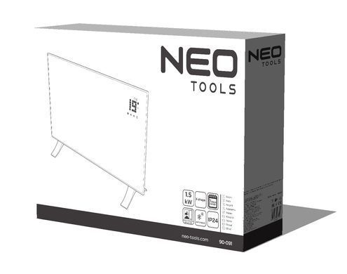 Конвектор Neo Tools 90-091 1500 Вт, IP24