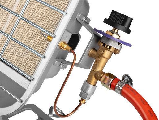 Переносний газовий обігрівач NEO TOOLS 90-119, 4600 Вт, з регулятором та ODS