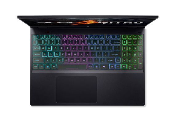 Acer Ноутбук Nitro 16 AN16-73 16" WUXGA IPS, Intel i7-14650HX, 16GB, F512GB, NVD4050-6, Lin, чорний (382611) NH.QSNEU.004 фото