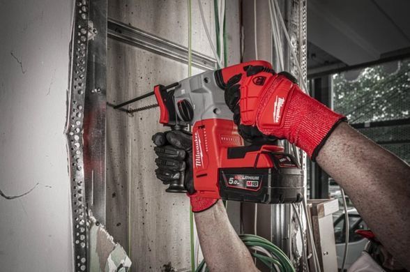 Перфоратор SDS-PLUS аккумуляторный MILWAUKEE, M18 BLH-0 4933479426 фото