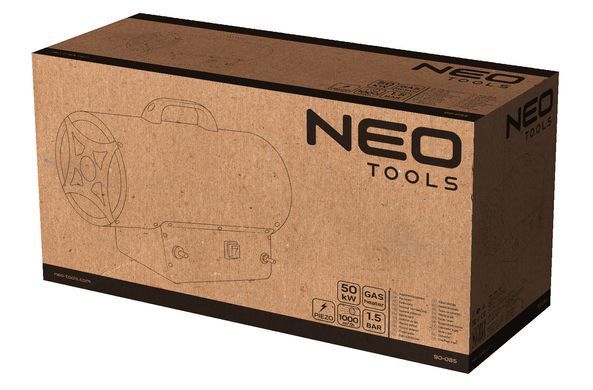 Теплова гармата NEO tools 90-085 50 кВт 220 В газ 90-085