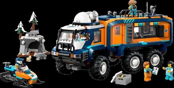 Конструктор LEGO City Арктический исследовательский грузовик с научной лабораторией 1064 детали (60471)