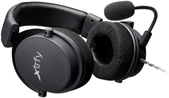 Ігрова гарнітура Xtrfy H2 (3.5mm/USB), Black (329424) XG-H2 фото