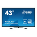 42,5" 16:9 VA UHD РК монітор, 3 мс, 60 Гц, PiP/PbP, 2xHDMI, 1xDP, 1xmDP, 1xDP out, 2xUSB 3.0, 2xUSB IIYAMA X4373UHSU-B1 3700543