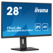 28" 16:9 IPS ЖК монитор, 3840х2160, 60 Гц, 3 мс, 1xHDMI/1xDP/2xUSB 3.0/2xUSB 2.0, SP (2 Вт+2 Вт), HA IIYAMA XUB2893UHSU-B5 3702591