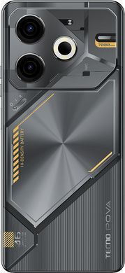 TECNO Смартфон POVA 6 NEO (LI6) 6.78" 8/128ГБ, 2SIM, 7000мА&bull;год, Speed Black (376681) 4894947021015 фото