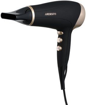 ARDESTO Фен Gemini HD-522, 1800-2200Вт, 2 швидкості, 3 темпер. режими , функція Cool Shot, чорний (302693) HD-522 фото