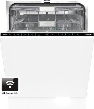 Gorenje Посудомоечная машина встраиваемая, 16компл., инверторн, A+++, 60см, TotalDry, Wi-Fi, 3 корзины, белый GV693C60UVAD фото