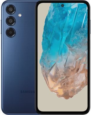 Samsung Смартфон Galaxy M35 5G (M356) 6.6" 6/128ГБ, 2SIM, 6000мА&bull;год, синій темний (382827) SM-M356BDBBEUC фото