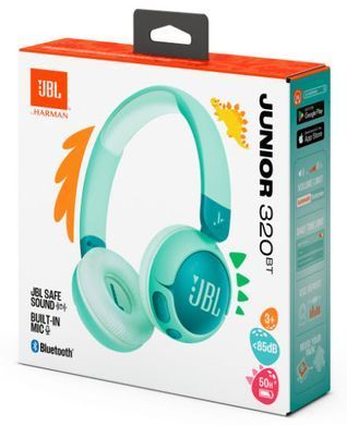 Навушники JBL JR320BT Green (JBLJR320BTGRN) (7065594) JBLJR320BTGRN фото