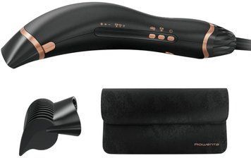 Фен Rowenta Ultimate Experience Air Motion, 1300Вт, 3 режими, насадка-гребінець, кейс для зберігання, іоніз-я, хол. обдув, чорний (388657) CF8C20E0 фото