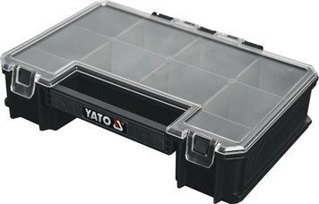Органайзер с 6 съемными перегородками YATO, 257x180x66 мм, 3N к модулю S12