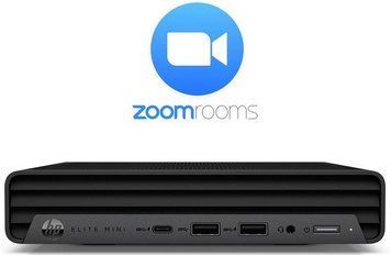 Poly Комп'ютер персональний неттоп Mini Conference G9 PC with Zoom Rooms, Intel i7-12700T, 16GB, F256GB, Wi-Fi 6E, BT 5.3, Win10IoT, чорний (383171) 9C422AW фото