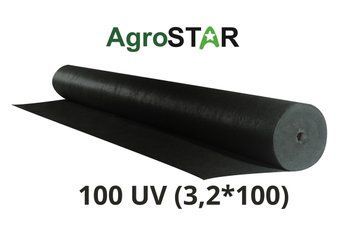 Агроволокно "AgroStar" 100 UV чорне (3.2*100)*