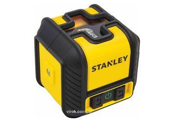 Нівелір лазерний-крос зелений STANLEY "Cubix" з діап.- 16 м, точність- 0,6 мм/10 м