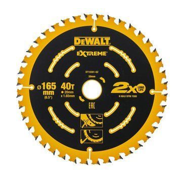 Диск пиляльний EXTREME DeWALT DT10301