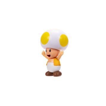 Ігрова фігурка з артикуляцією SUPER MARIO - ЖОВТИЙ ТОАД (6 cm)