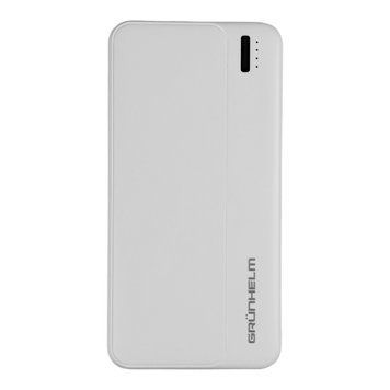 Power Bank, Портативная батарея 10.000 mAh, белый &ndash; GP-10W (GRUNHELM)