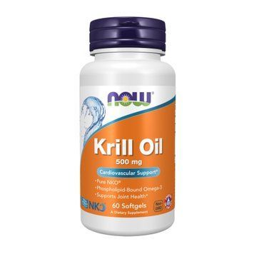 Масло криля (Krill Oil) 500 мг 60 капсул