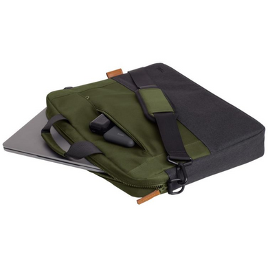 Сумка для ноутбуку Lisboa 16" laptop carry bag - Green TRUST Lisboa 16" laptop bag - Green (25245) 3723982 фото