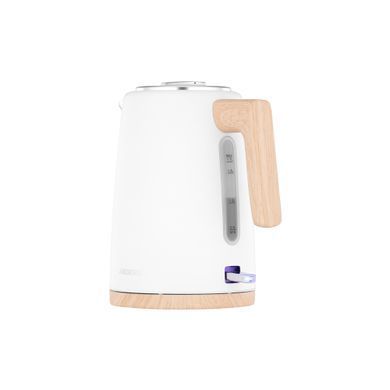 Електрочайник ARDESTO EKL-F420WWD, 1.7л, метал, мат, Strix, білий (376977) EKL-F420WWD фото